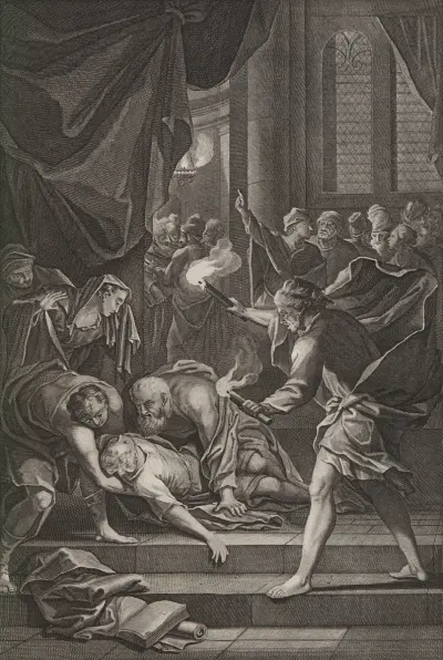 Paul raiseth Eutychus to life (5754773)