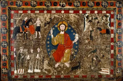 Altar Frontal with Christ in Majesty and the Life of Saint Martin