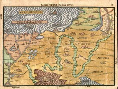 Reisen der Kinder von Israel aus Egypten