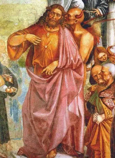 Signorelli-Antichrist and the devil
