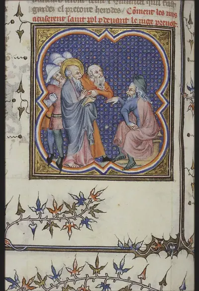 St. Paul is accused before Festus by the Jews