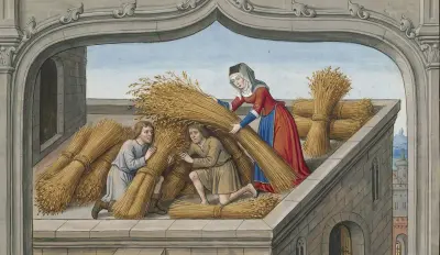 Rahab hiding two Israelite spies