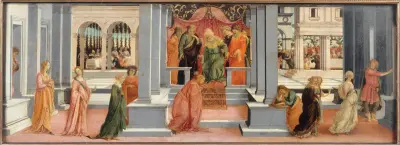 Filippino Lippi - Esther choisie par Assuérus - Google Art Project