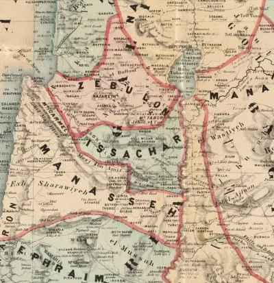 The Bible Reader's Map.