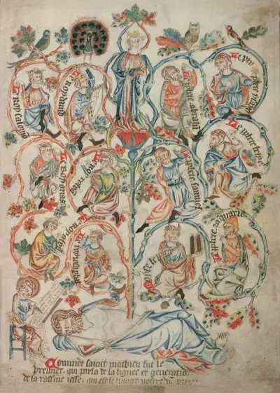 f. 10 Tree of Jesse