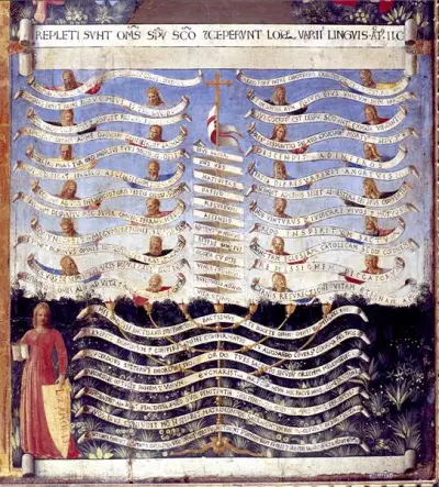 Armadio degli argenti, genealogia di cristo