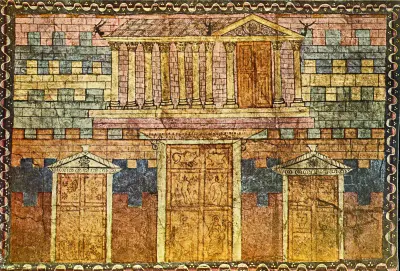Dura Europos Mural Solomonic Temple